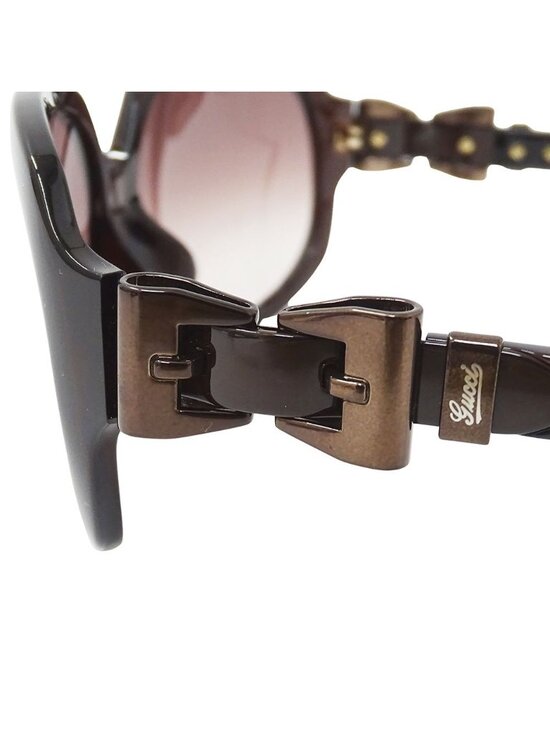 Gucci Sunglasses Brown S Ribbon Belt Gradient Summer Eyewear main image 11